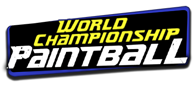 World Championship Paintball title screen for Playstation 2